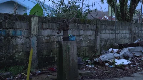 Aftermath of the Super Typhoon Rai / Odette in the Philippines Stock Footage 229679598