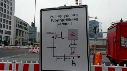 Aftermath of Terror Attack at Breitscheidplatz near Zoologischer Garten Berlin Stock Footage 329433888