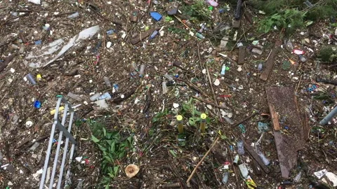 Aftermath of a typhoon Stock Footage 300804439