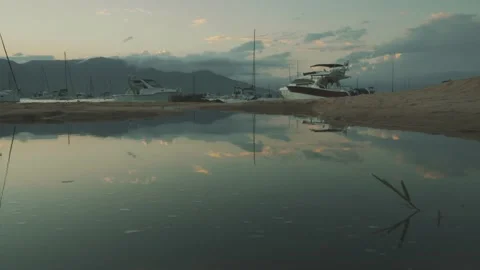 Afternoon at beach Stock Footage 150006264