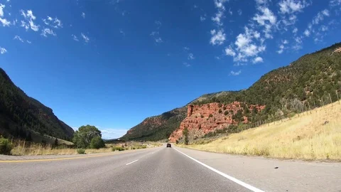 Afternoon Drive Stockbeeldmateriaal 123560437