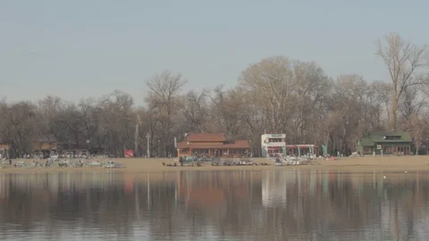 Afternoon by the lake Stock Footage 103035367