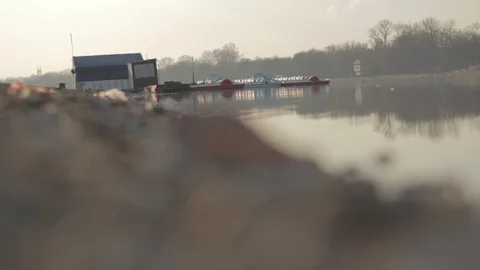 Afternoon by the lake Stock Footage 103063013