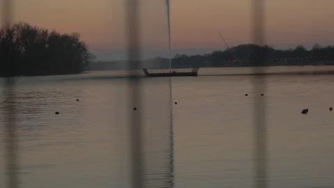 Afternoon by the lake Stock Footage 103067296
