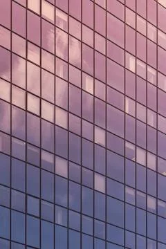 Afternoon lights reflected Foto stock