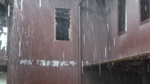 Afternoon rain (1) Video stock 325164308