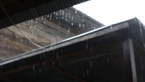 Afternoon rain (3) Stock-Footage 325164672