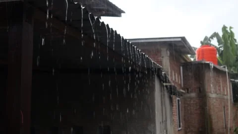 Afternoon rain (5) Video stock 325164959