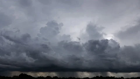 Afternoon Rain Clouds Time Lapse (2160p 23.976) Stock Footage 166413667