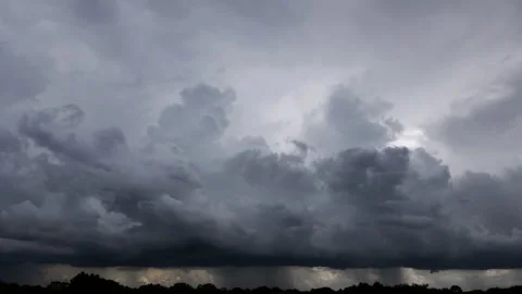 Afternoon Rain Clouds Time Lapse (2160p 29.97) Stock Footage 166414724
