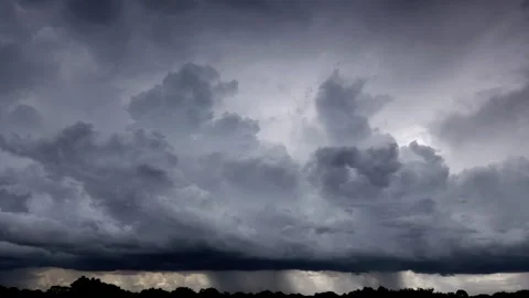 Afternoon Rain Clouds Time Lapse (2160p 23.976) Stock-Footage 344323060