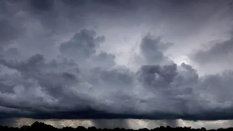Afternoon Rain Clouds Time Lapse (2160p 29.97) Stock Footage 344323090