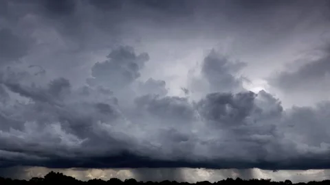 Afternoon Rain Clouds Time Lapse (2160p 25fps) Video stock 344323336