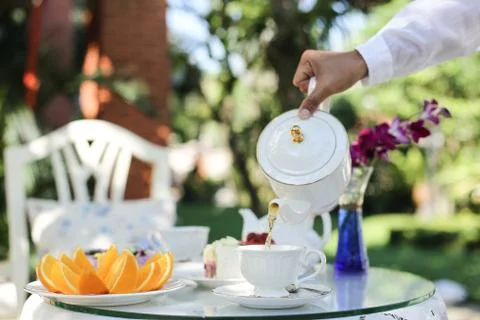 Afternoon tea Stock Photos