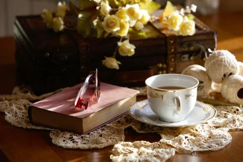 Afternoon tea. Stock Photos