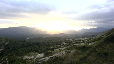 Afternoon view in the mountain Stock Footage 132310428