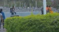 Afternoon walk in the park in Panama 4k or 4k+ Resolution