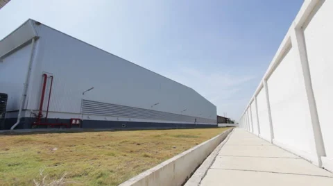 Afternoon of warehouse Stock Footage 46208506