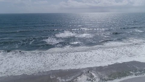 Afternoon Waves 4 Stock Footage 115258996