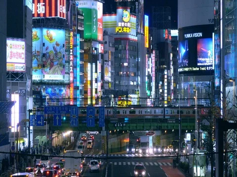 Afterwork at Shinjuku. Stock Footage 84816219