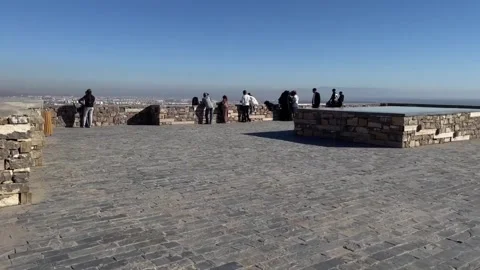 Agadir Oufella Kasbah Panoramic View Morocco Stock Footage 334669543