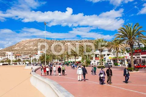 Agadir Seafront, Morocco