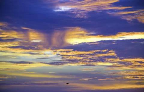 Agadir sunset Stock Photos