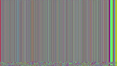 Against the background of multicolored vertical stripes, two horizontal stripes Stock Footage 149859711