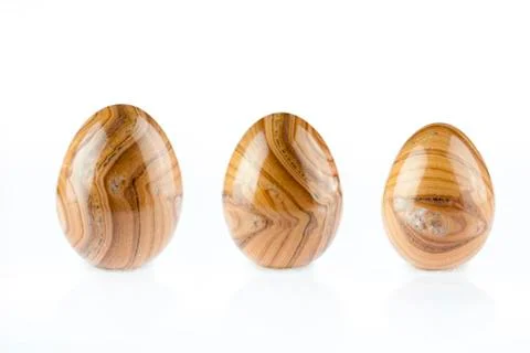 Agate egg shape Stock Photos