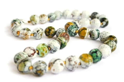 Agate necklace Stock Photos