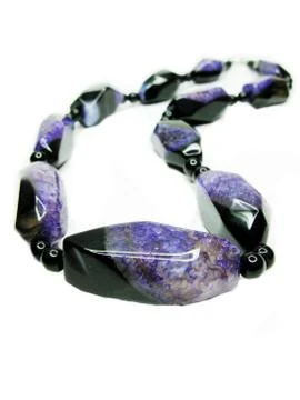 Agate semigem beads Stock Photos