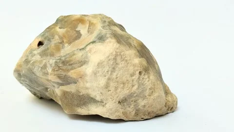 Agate on a white background Stock Footage 315198554