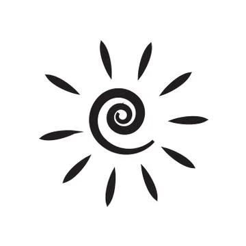 Age-old pattern icon 스톡 일러스트