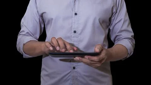 Age of technology People's, Use of technology in the modern era Stock Photos