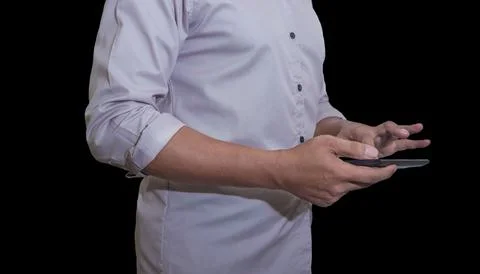 Age of technology People's, Use of technology in the modern era Stock Photos