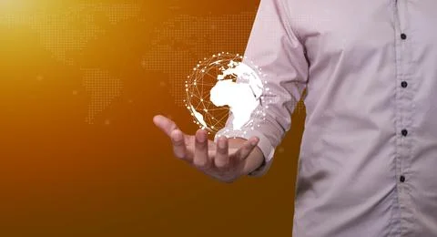 Age of technology People's, Use of technology in the modern era Stock Photos