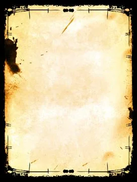 Aged border Stock Illustration