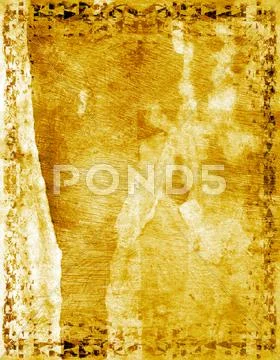Aged border Stock Illustration