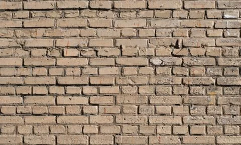 Aged brick wall background Stock Photos