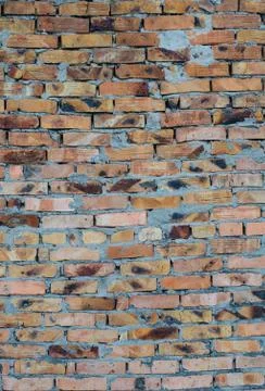 Aged brick wall background Stock Photos