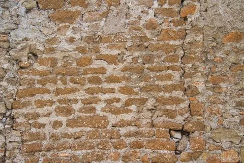 Aged Brick Wall Fotos Stock