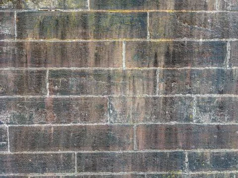 Aged Brick Wall Texture Background Stock Photos