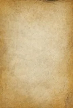 Aged brown parchment texture Stock Photos