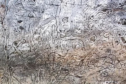 Aged cement wall with abstract texture background Stock Photos
