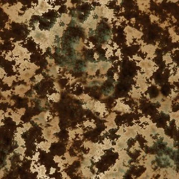 Aged copper texture. Old worn metal abstract background. Seamless pattern Stock Illustration