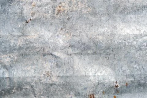 Aged Galvanized Metal Sheet with Rust and Oxidation Foto stock