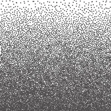 Aged grain texture. Sketch gradient printed grainy effect. Halftone sand noise Stock Illustration