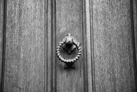 Aged lock door Stock Photos
