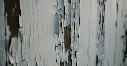 Aged macro of an american barn Stock Footage 98356524