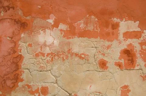 Aged plastered wall. Stock Photos